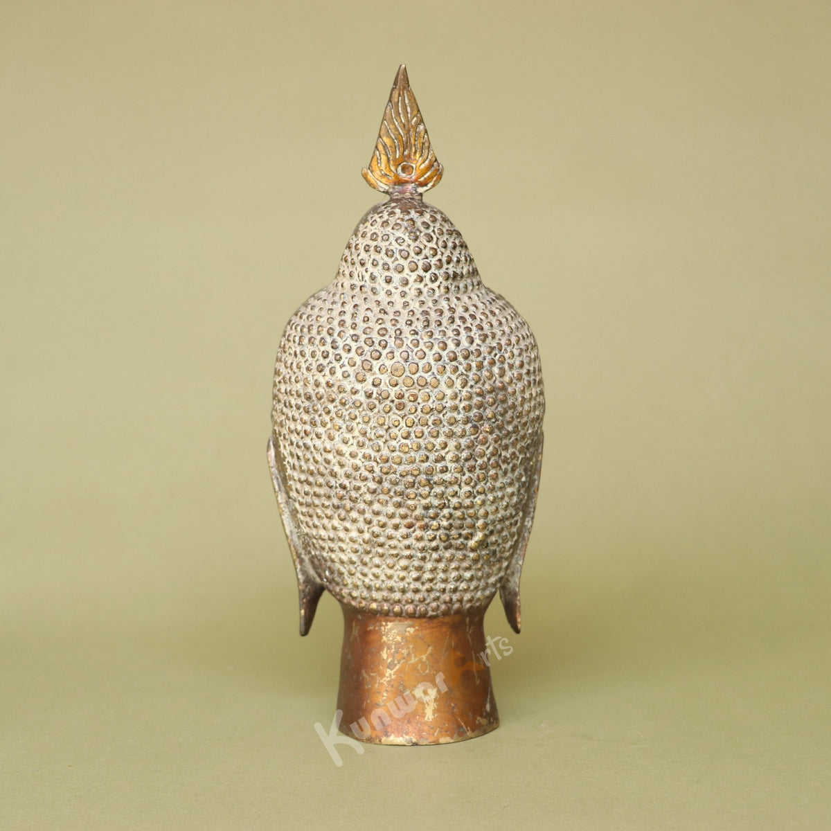 Brass Buddha Head Statue
