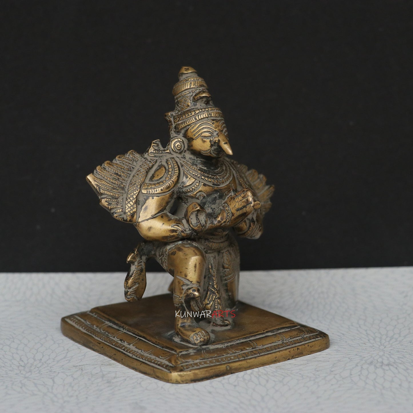 Garuda Vishnu Vahan Brass Idol