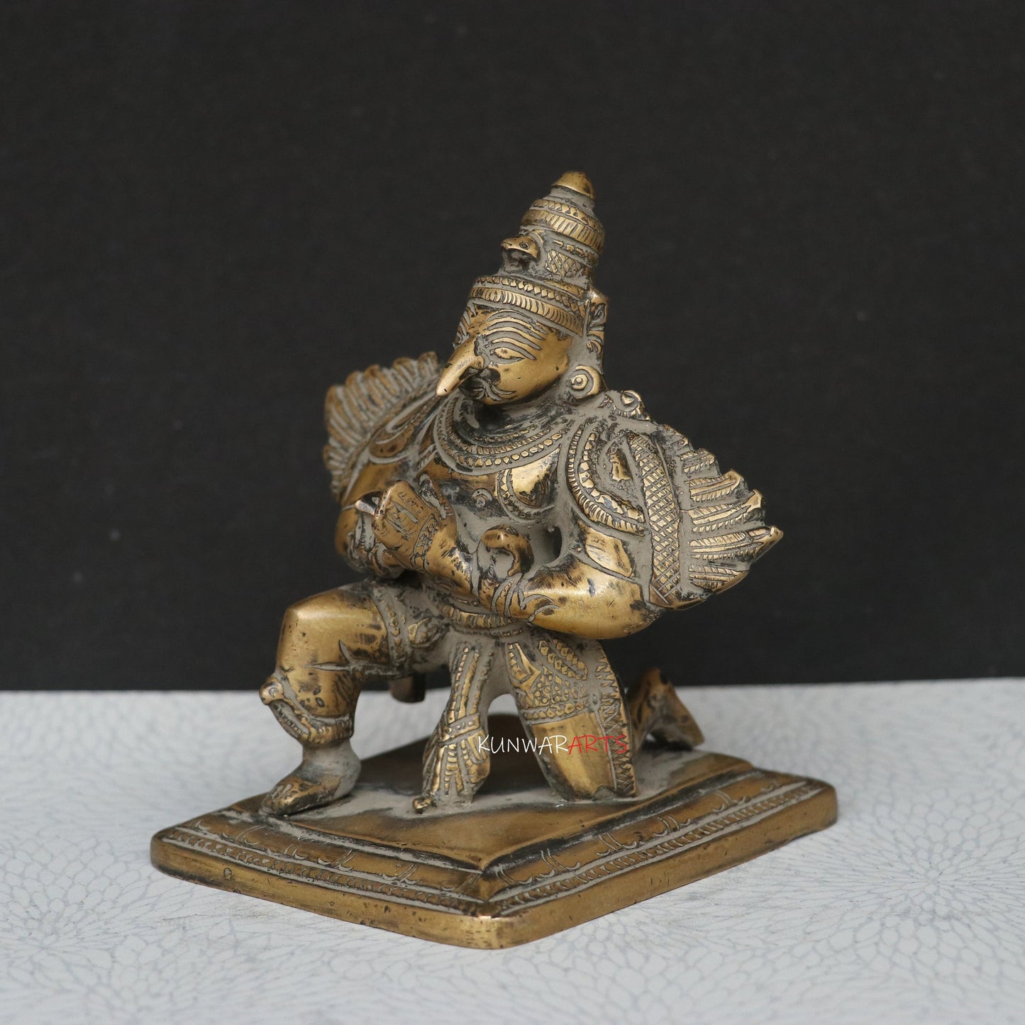 Garuda Vishnu Vahan Brass Idol