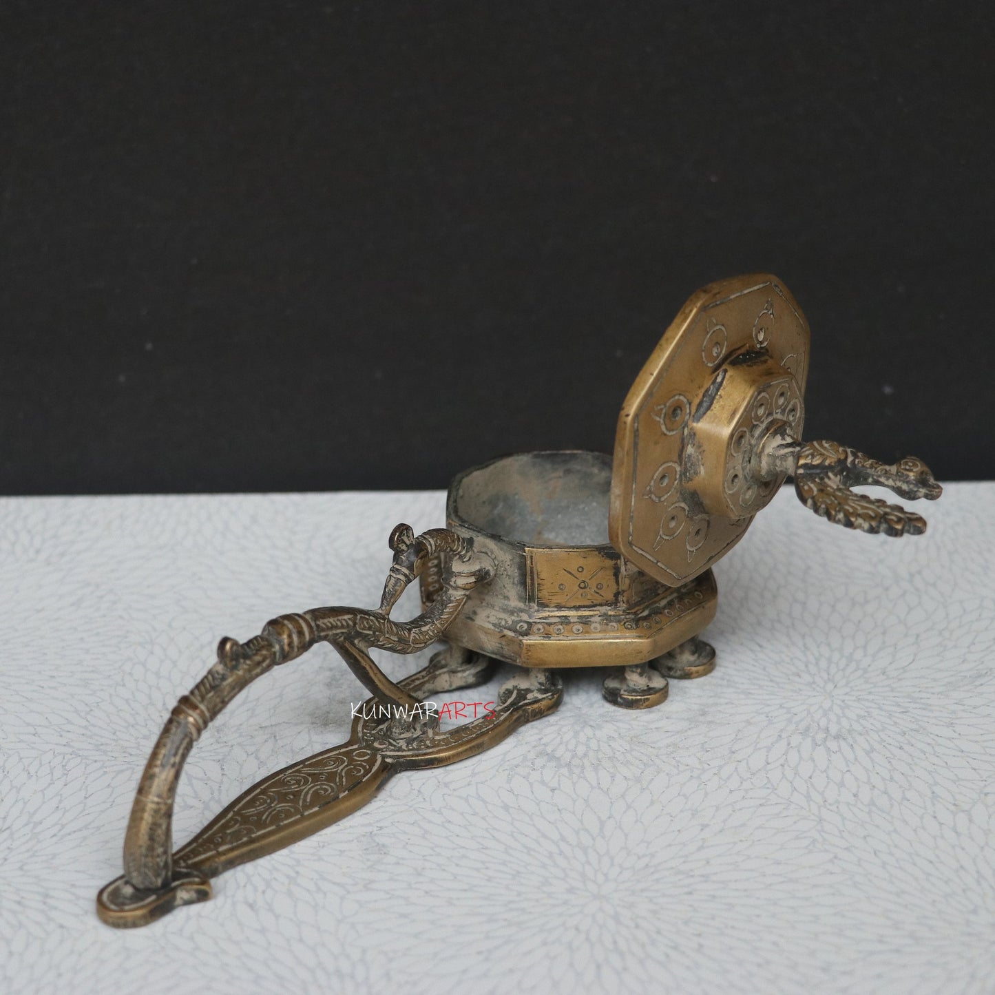 Timeless Charm of the Peacock Incense Burner