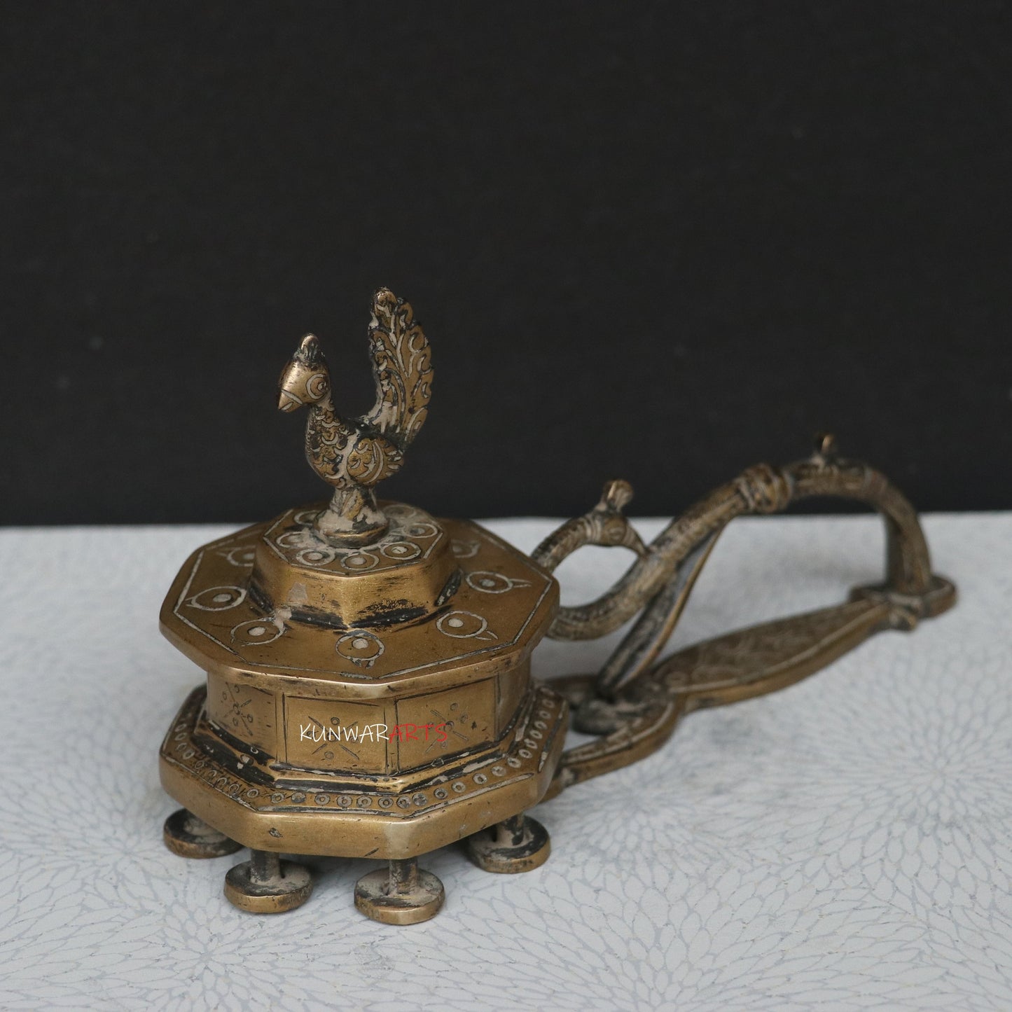 Timeless Charm of the Peacock Incense Burner