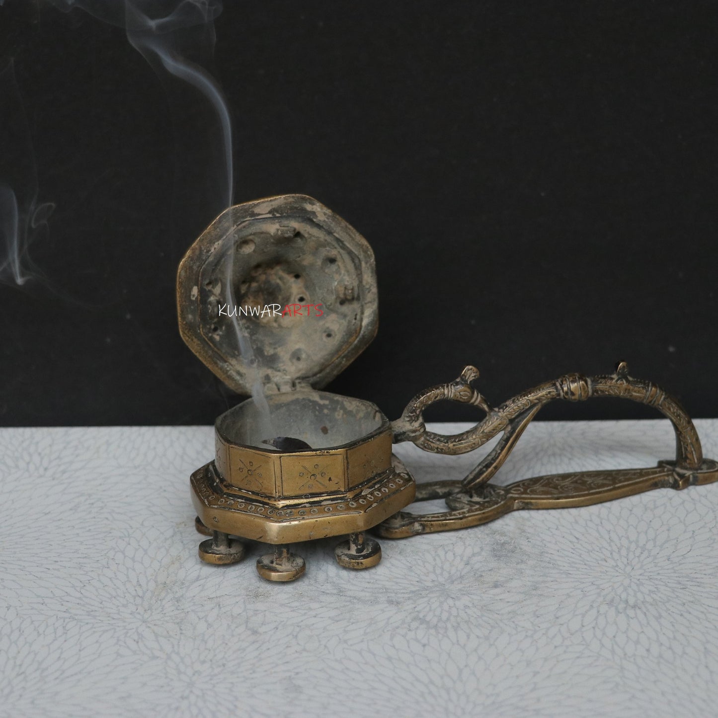 Timeless Charm of the Peacock Incense Burner