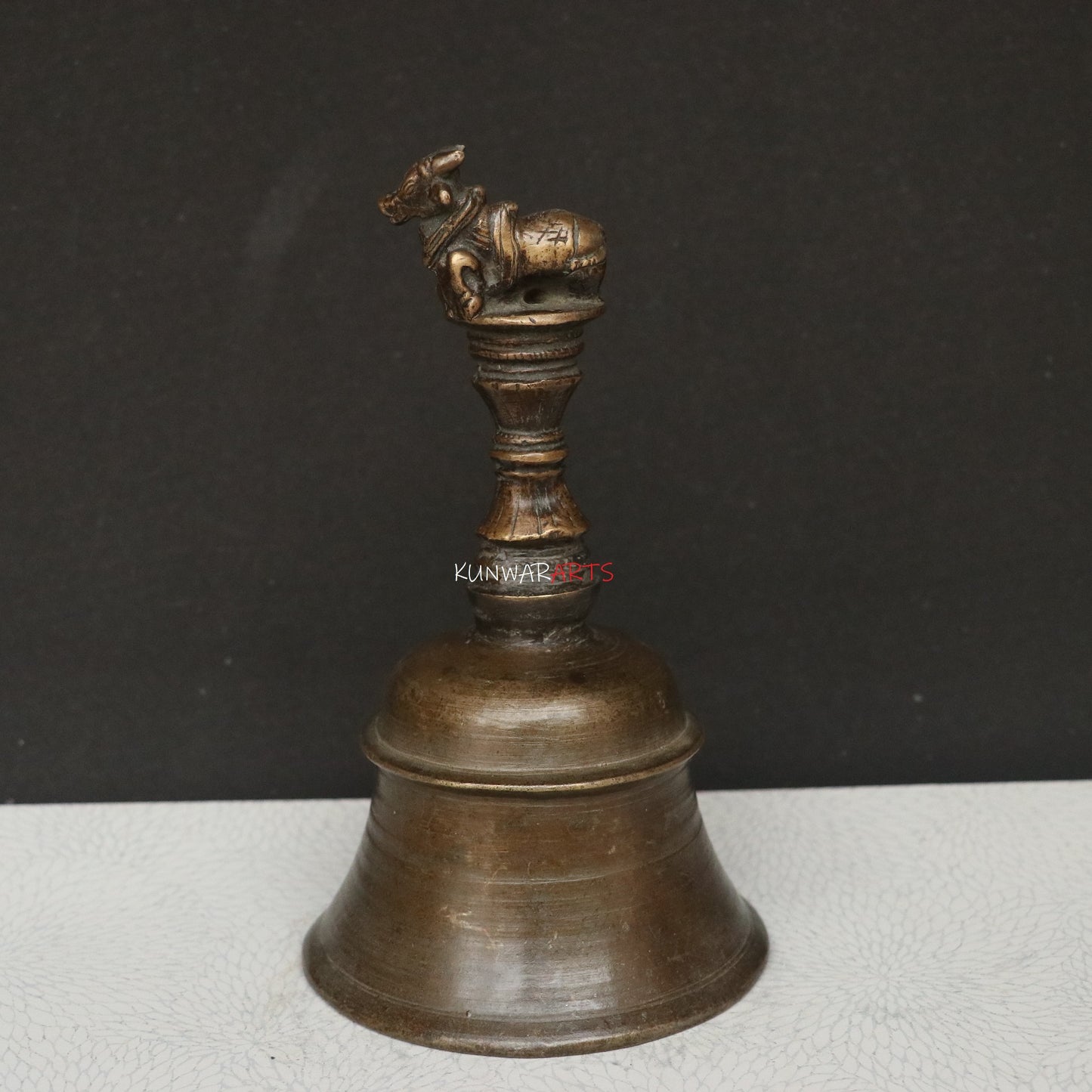 Bronze Bell Brass Temple Décor Figurine