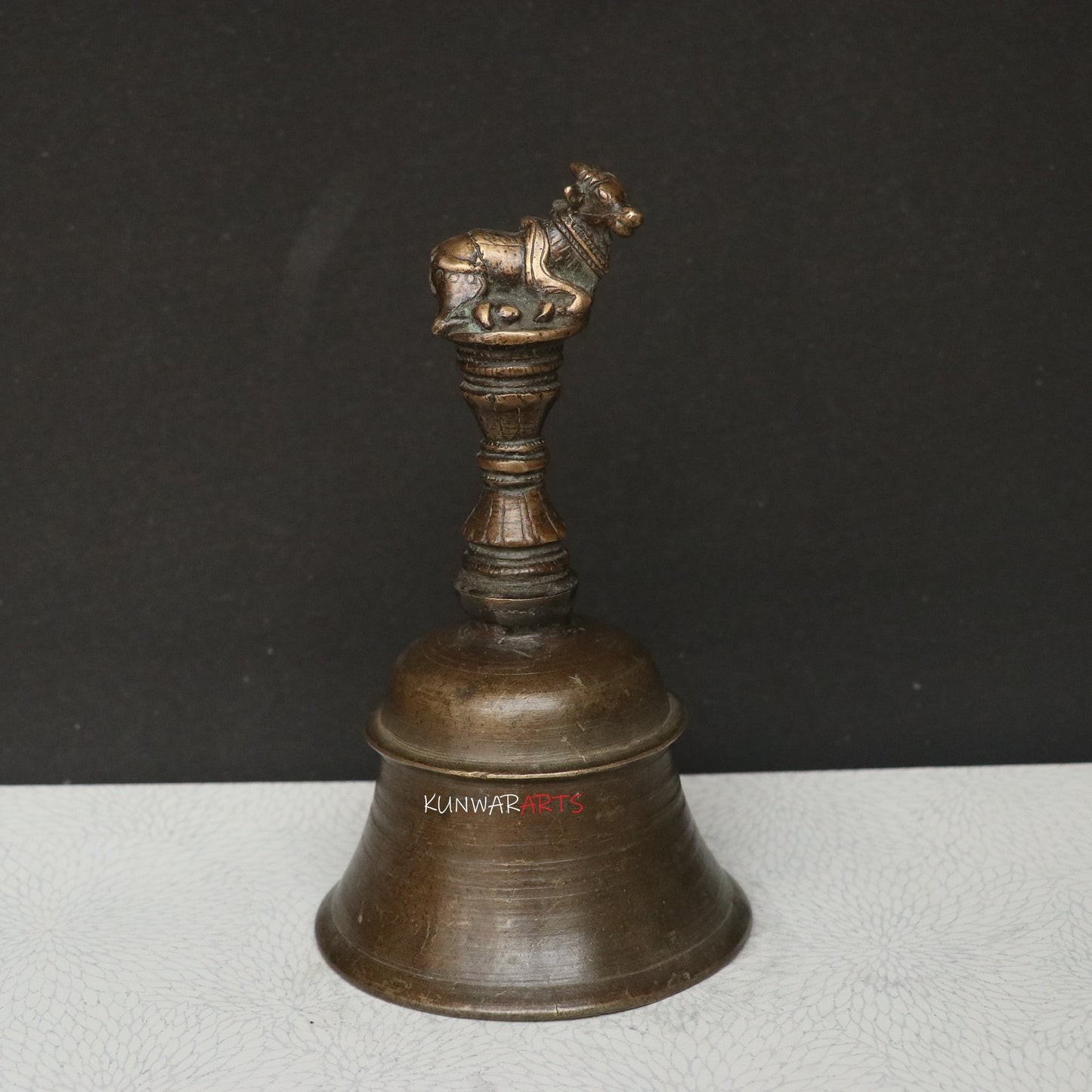 Bronze Bell Brass Temple Décor Figurine