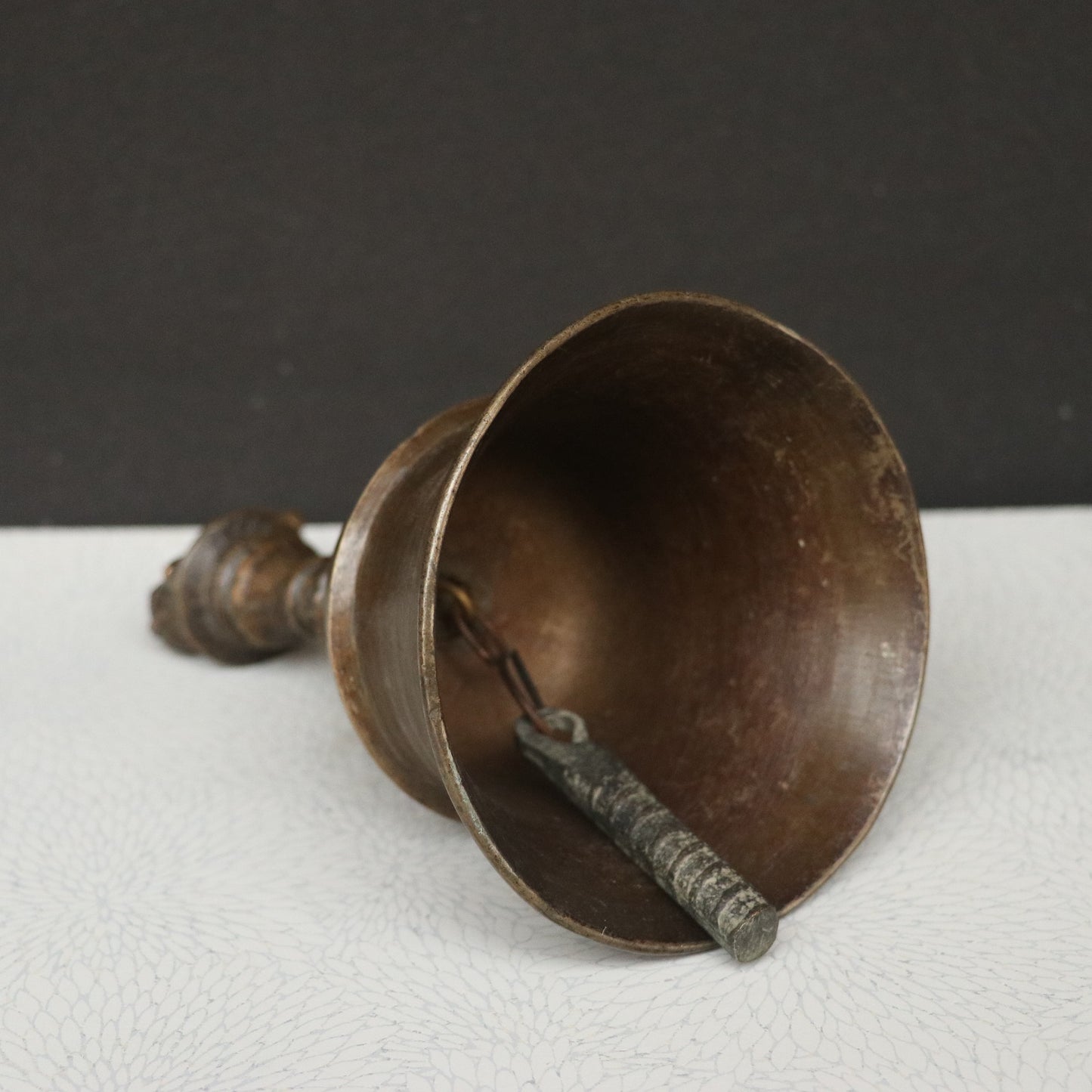 Bronze Bell Brass Temple Décor Figurine