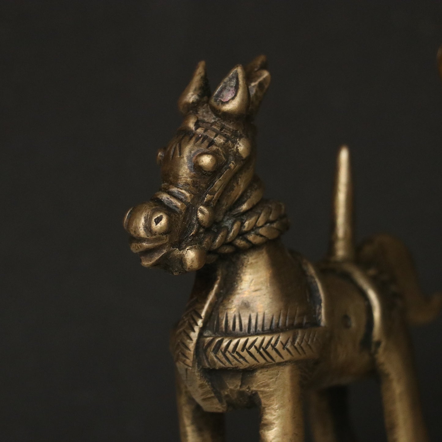 Timeless Elegance in Brass The Charm of Horse Décor Brass Pair