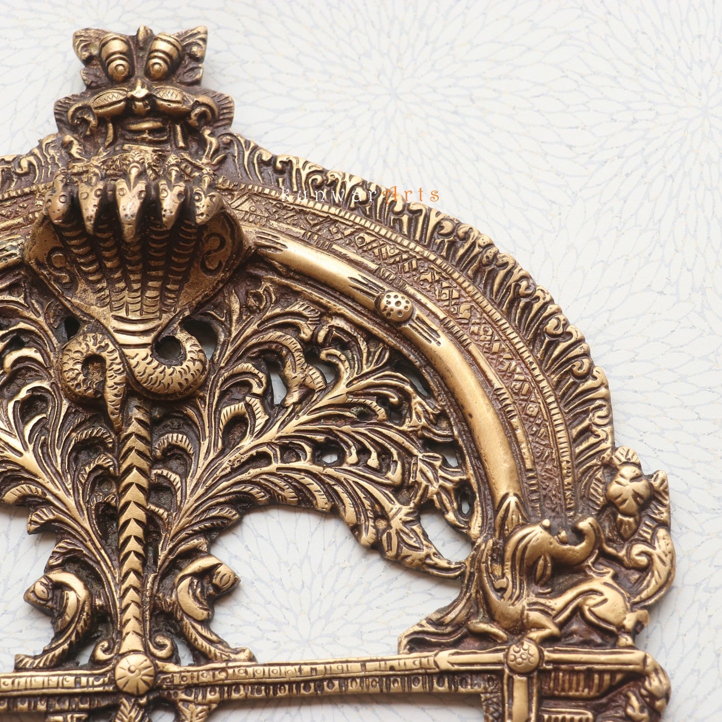 Exquisite Brass Wall Hanging Prabhavali