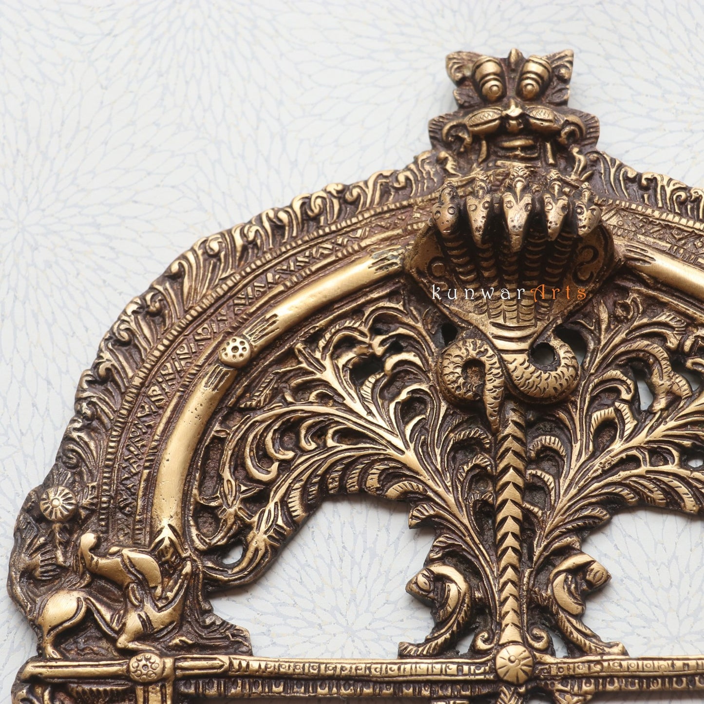 Exquisite Brass Wall Hanging Prabhavali
