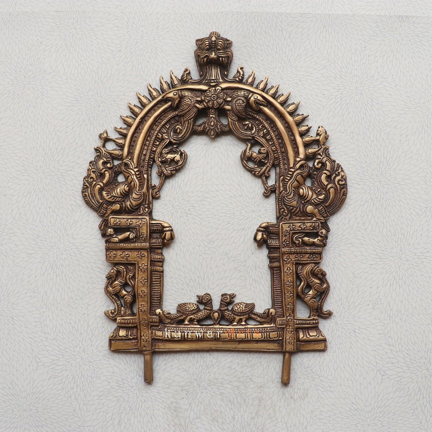 Exquisite Brass Wall Accent Hanging Prabhavali