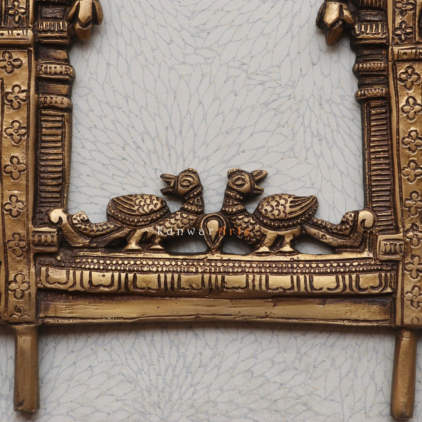 Exquisite Brass Wall Accent Hanging Prabhavali