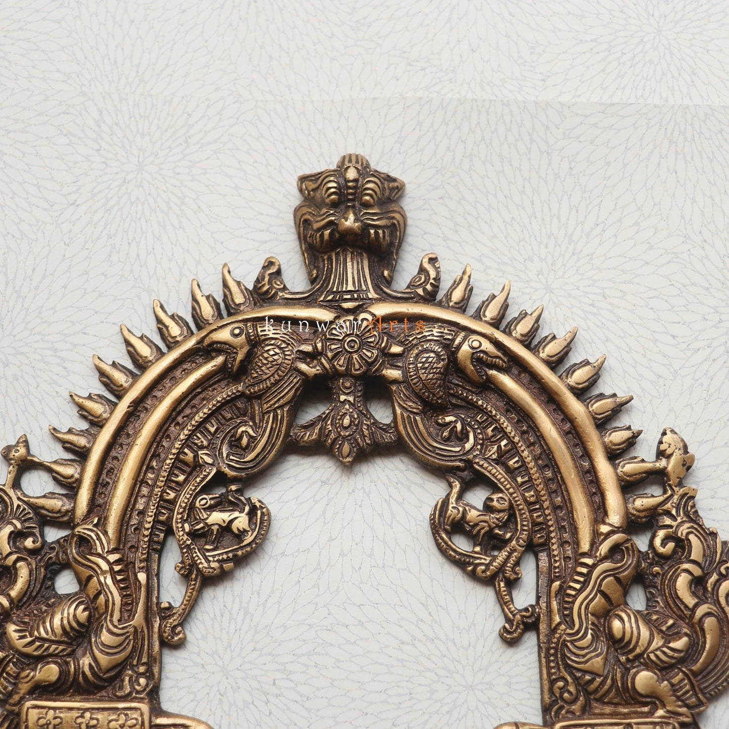 Exquisite Brass Wall Accent Hanging Prabhavali
