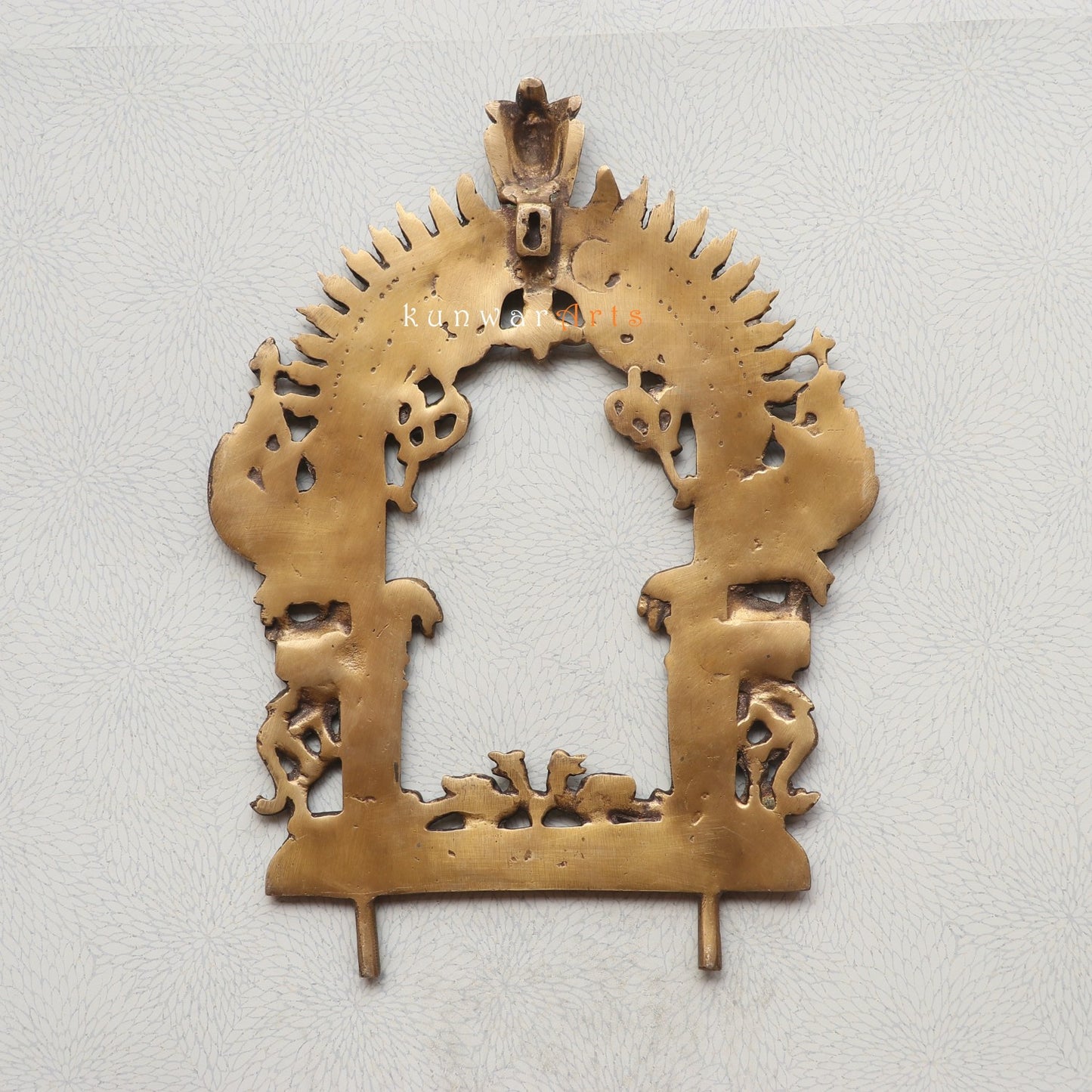 Exquisite Brass Wall Accent Hanging Prabhavali