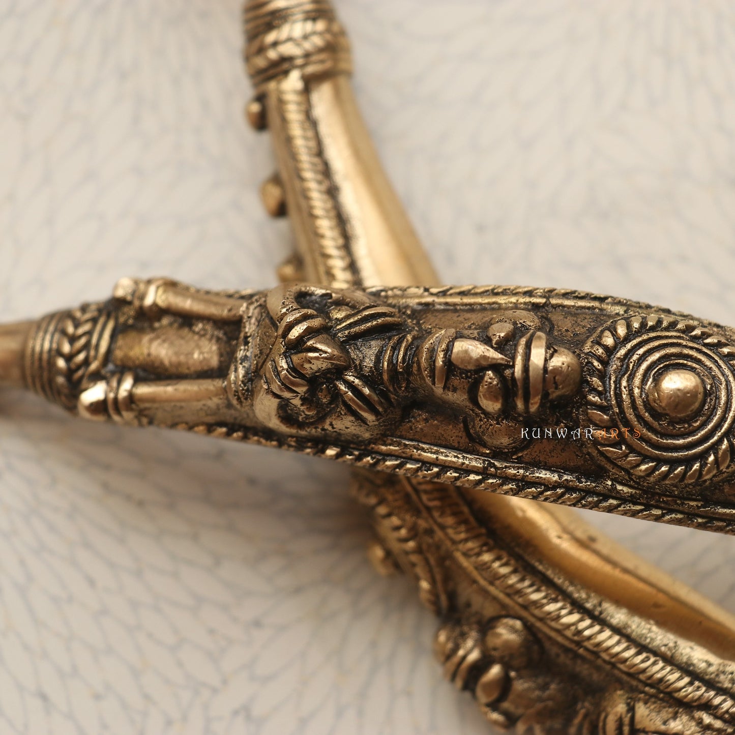 Brass Tribal Door Handles A Touch of Tradition