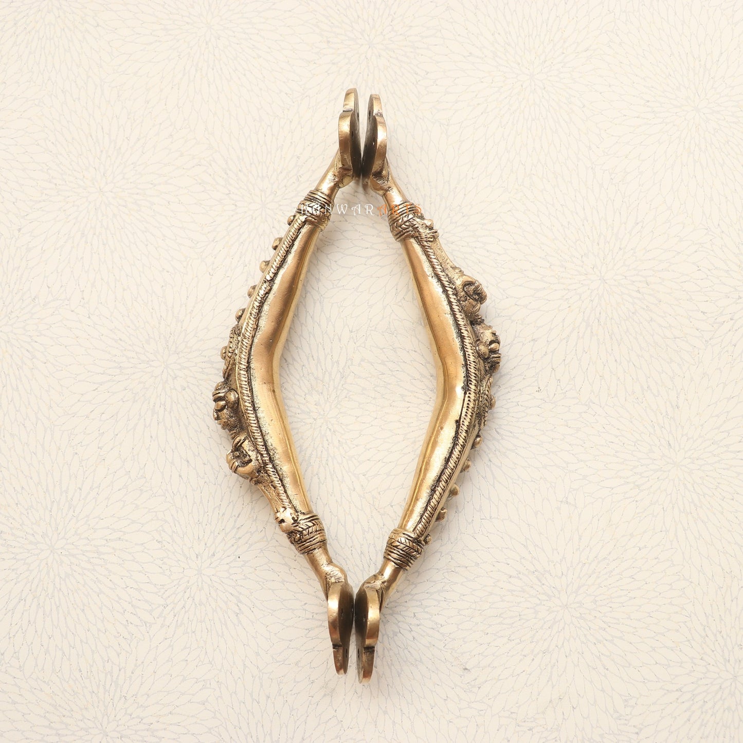 Brass Tribal Door Handles A Touch of Tradition