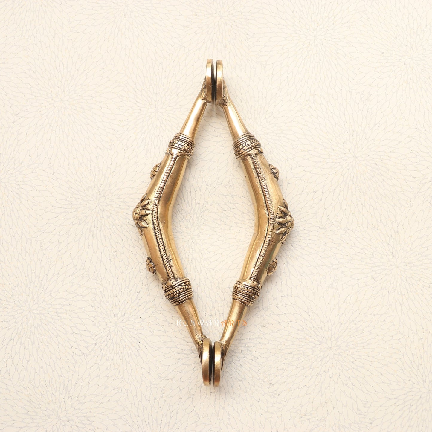Brass Tribal Door Handles – The Floral Touch