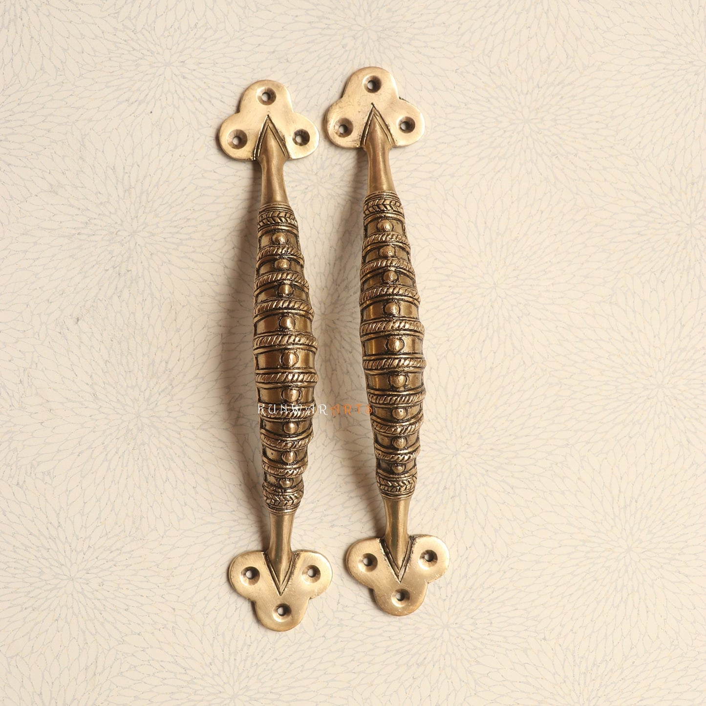 Brass Tribal Door Handles for Elegant Décor
