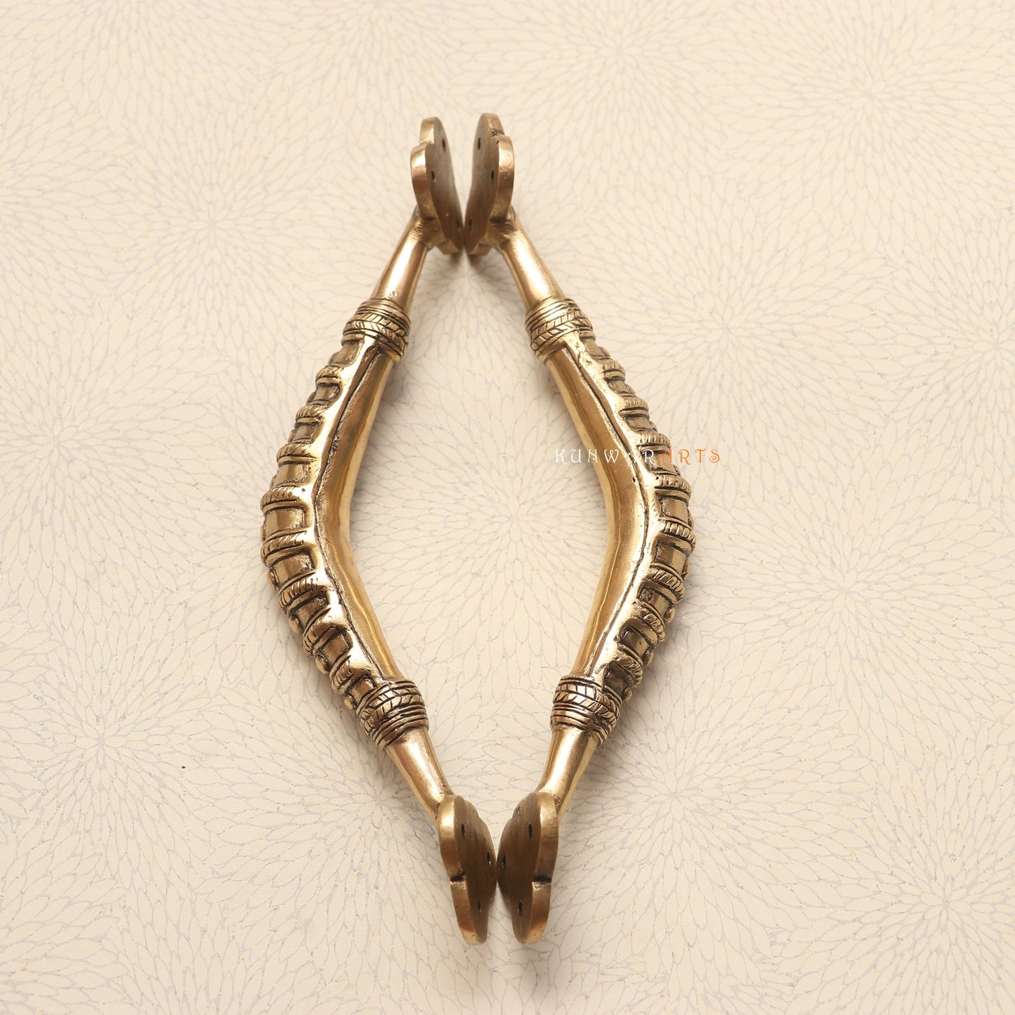 Brass Tribal Door Handles for Elegant Décor