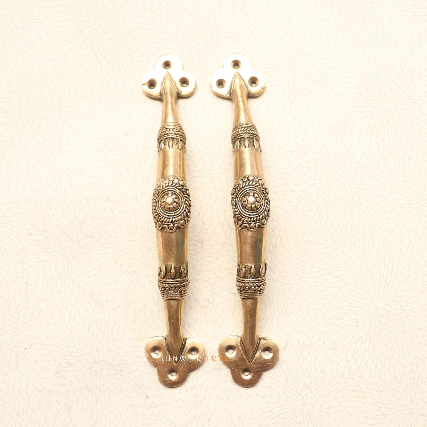 Brass Tribal Decorative Door Handles