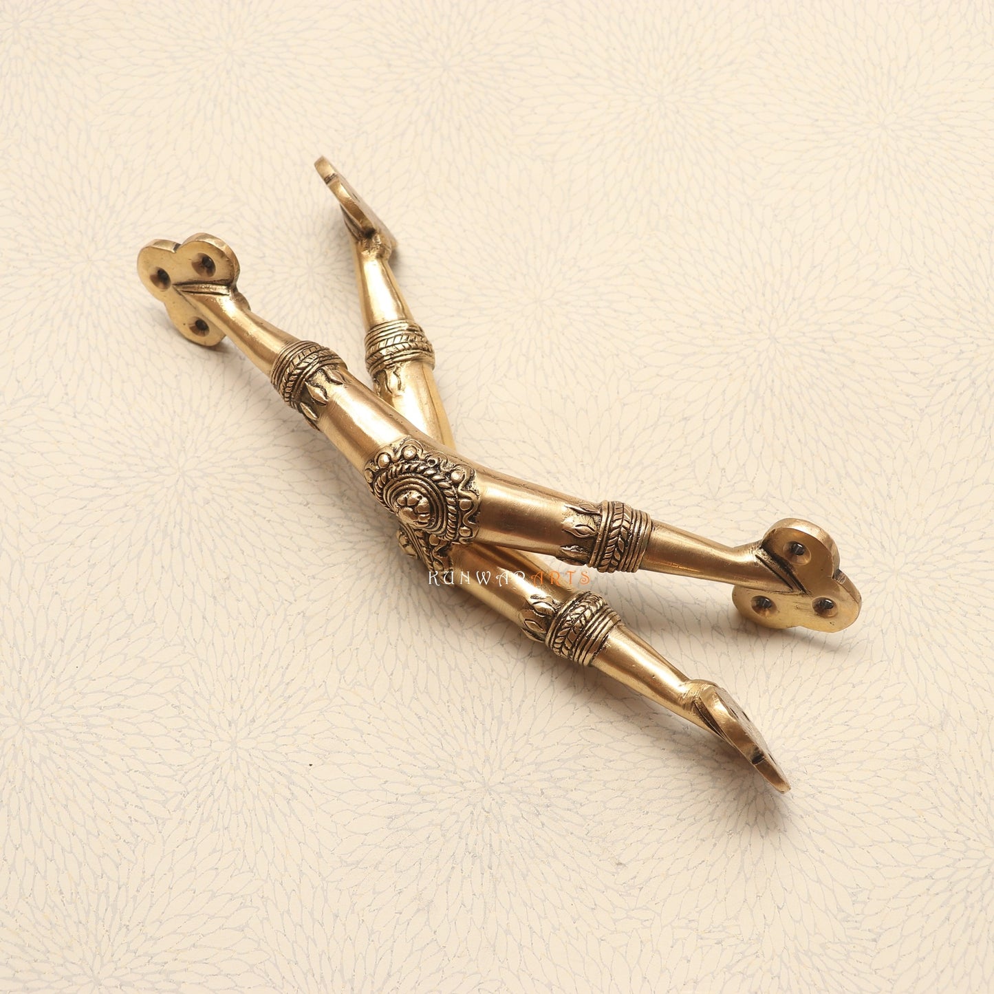 Brass Tribal Decorative Door Handles