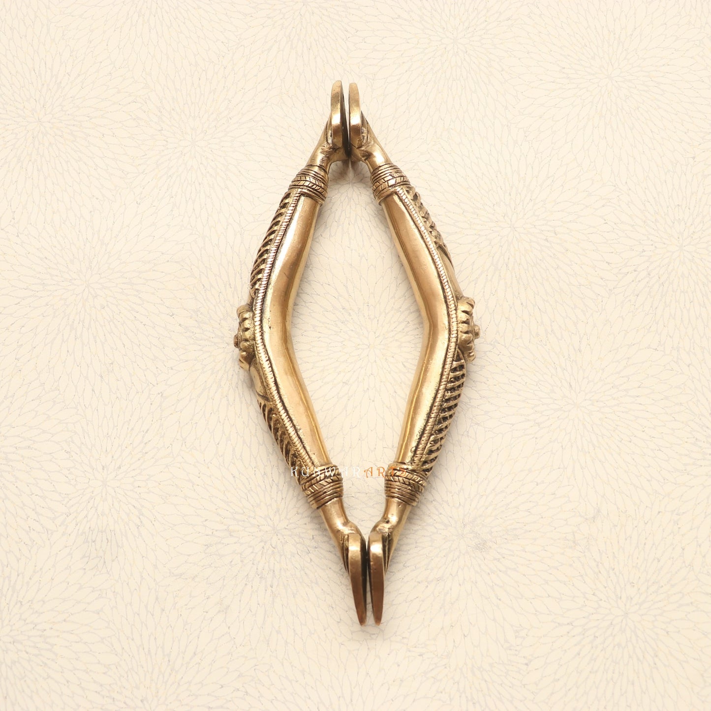 Brass Decorative Tribal Door Handles for Elegant Décor