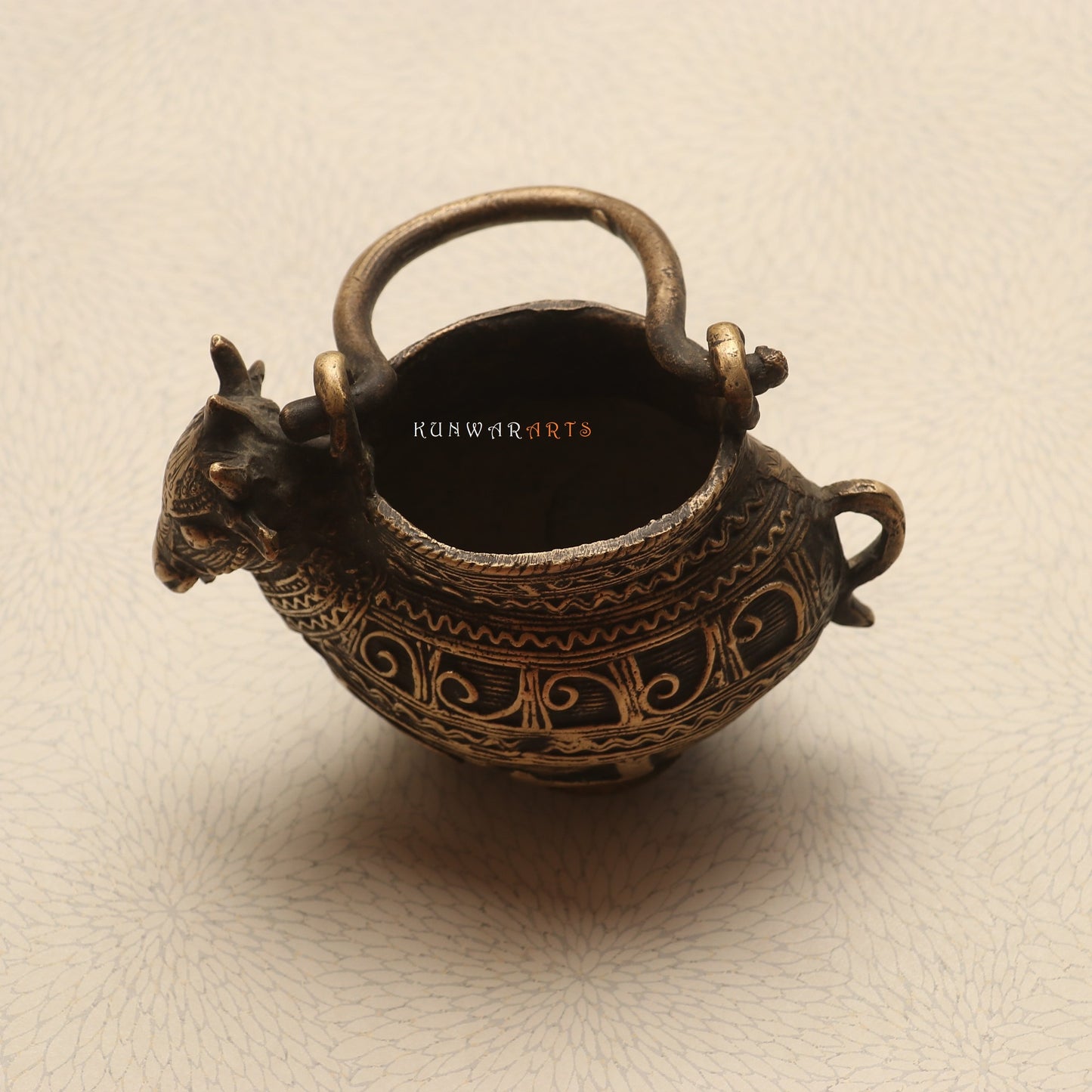 Brass Vintage Gangajali – A Sacred Vessel of Tradition and Devotion