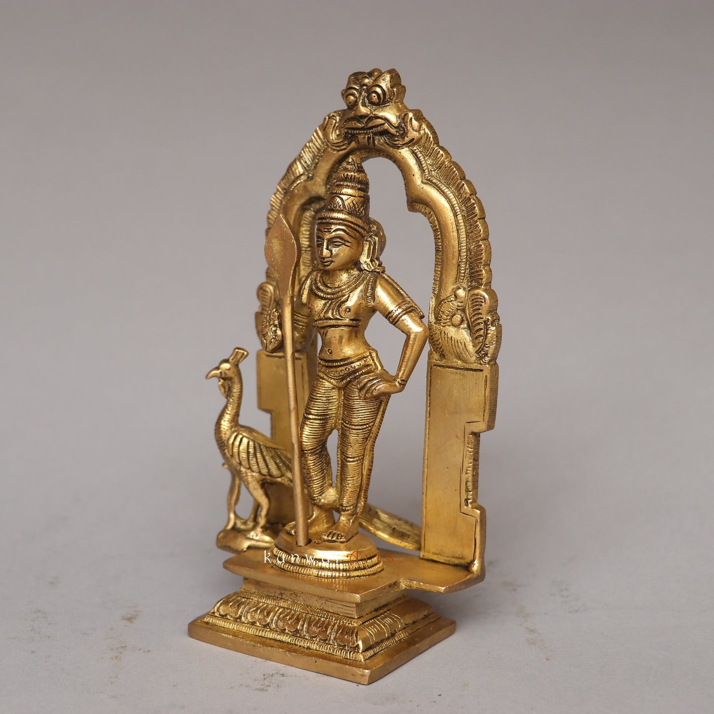 Brass Murgan (Karthikeya) Idol 7.5"