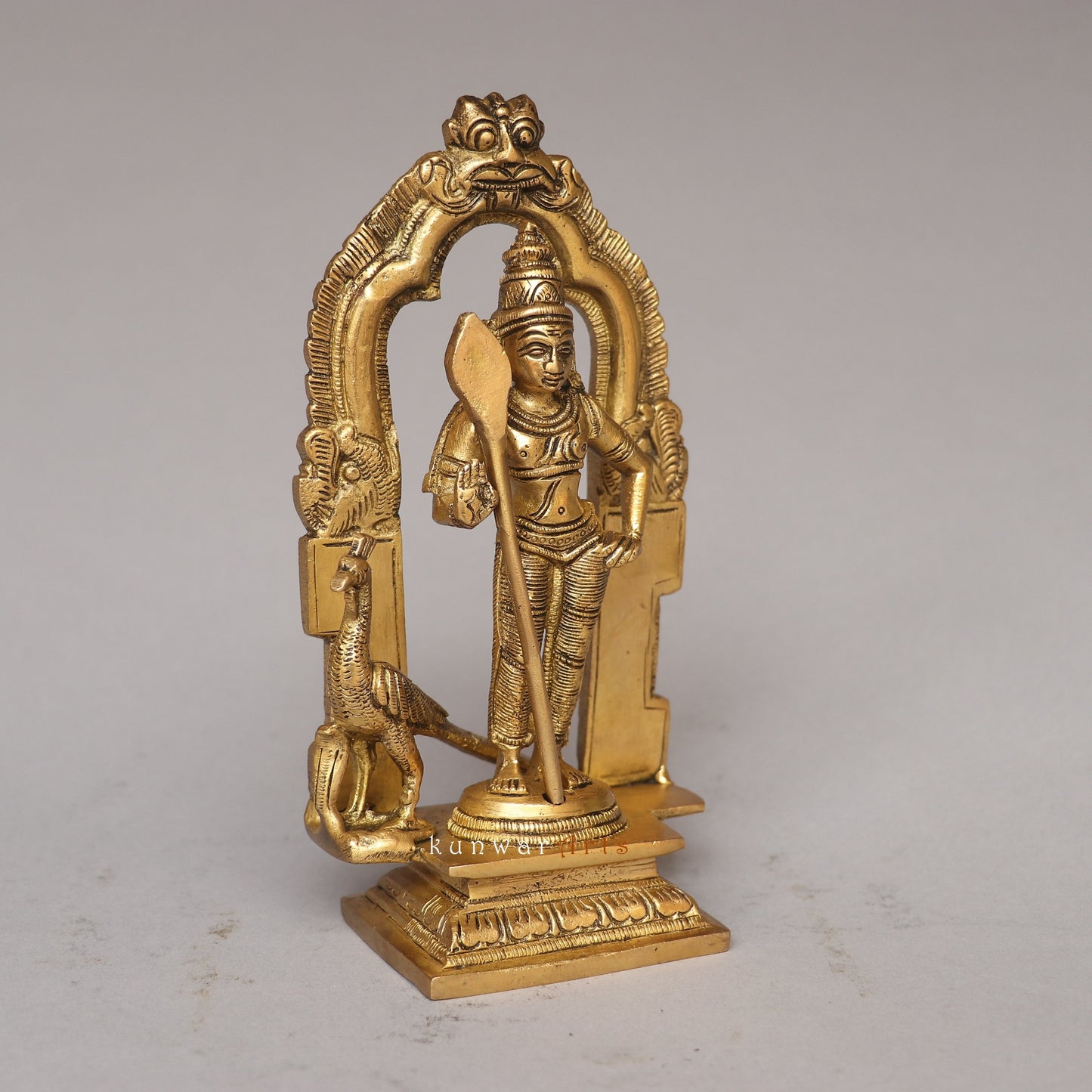 Brass Murgan (Karthikeya) Idol 7.5"