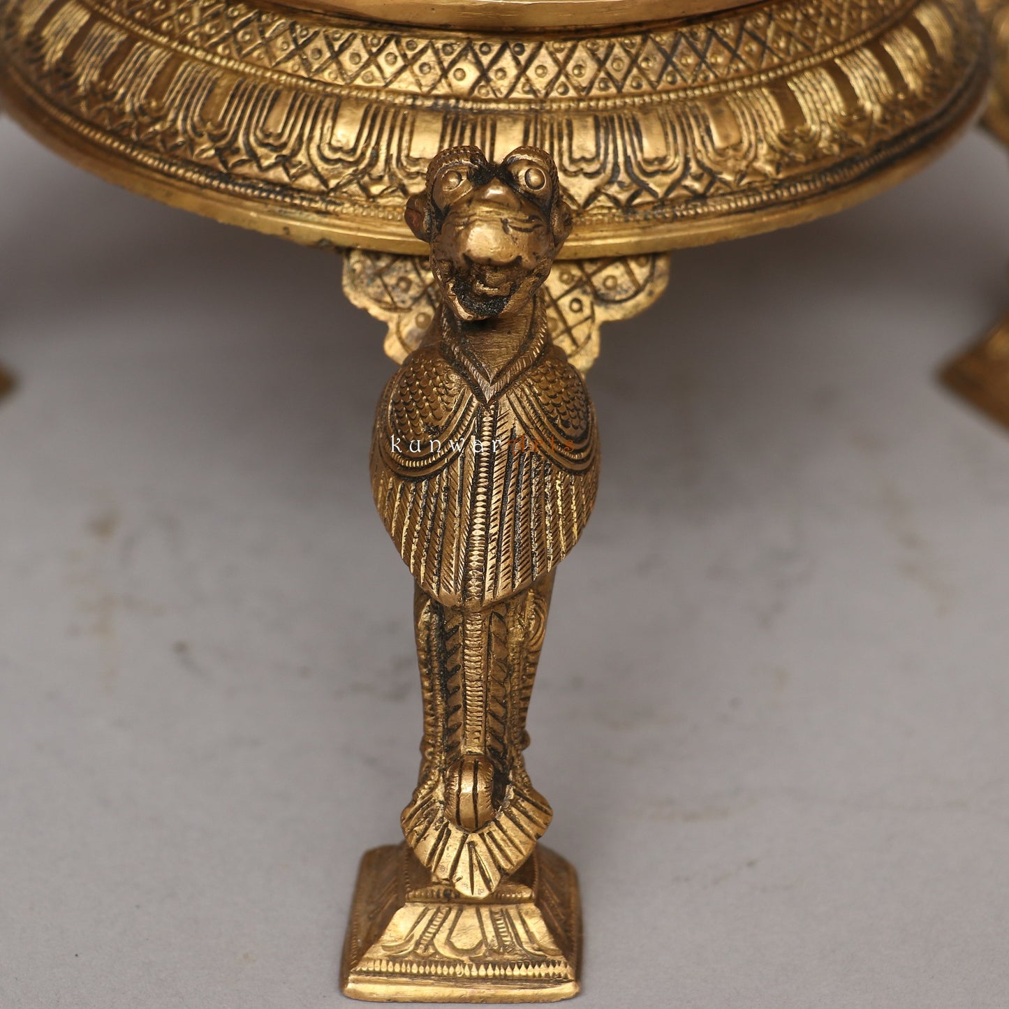 Brass Decorative Carving Table Stand