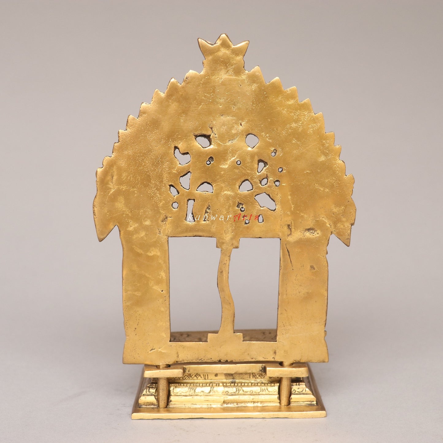Brass Decorative Temple Prabhavali Singhashan