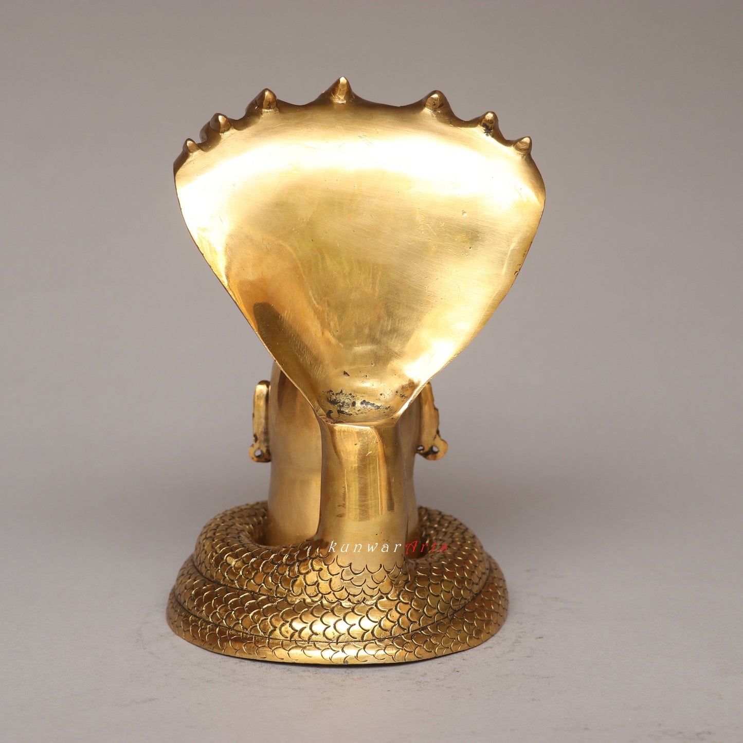 Shiva Mukhalingam Head With Nagabharanam Brass Décor