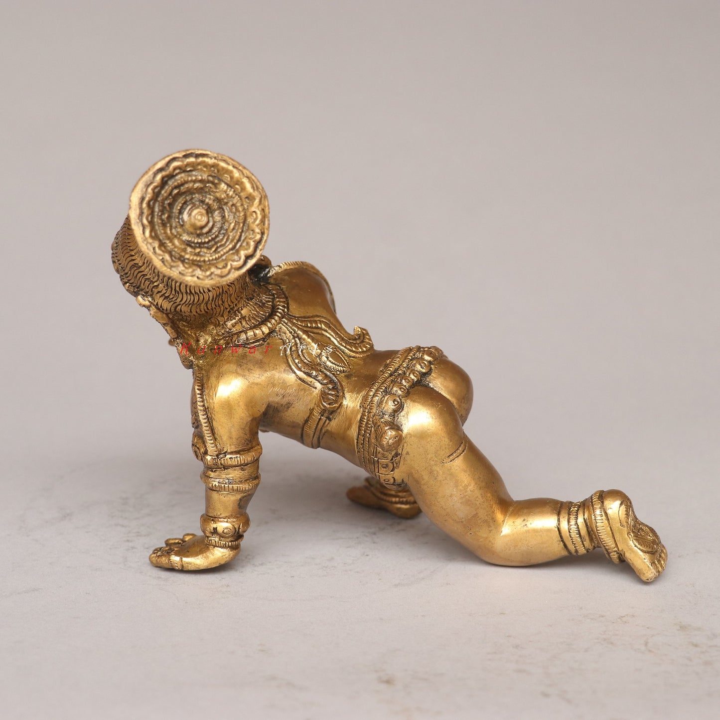 Brass Laddu Gopala Idol