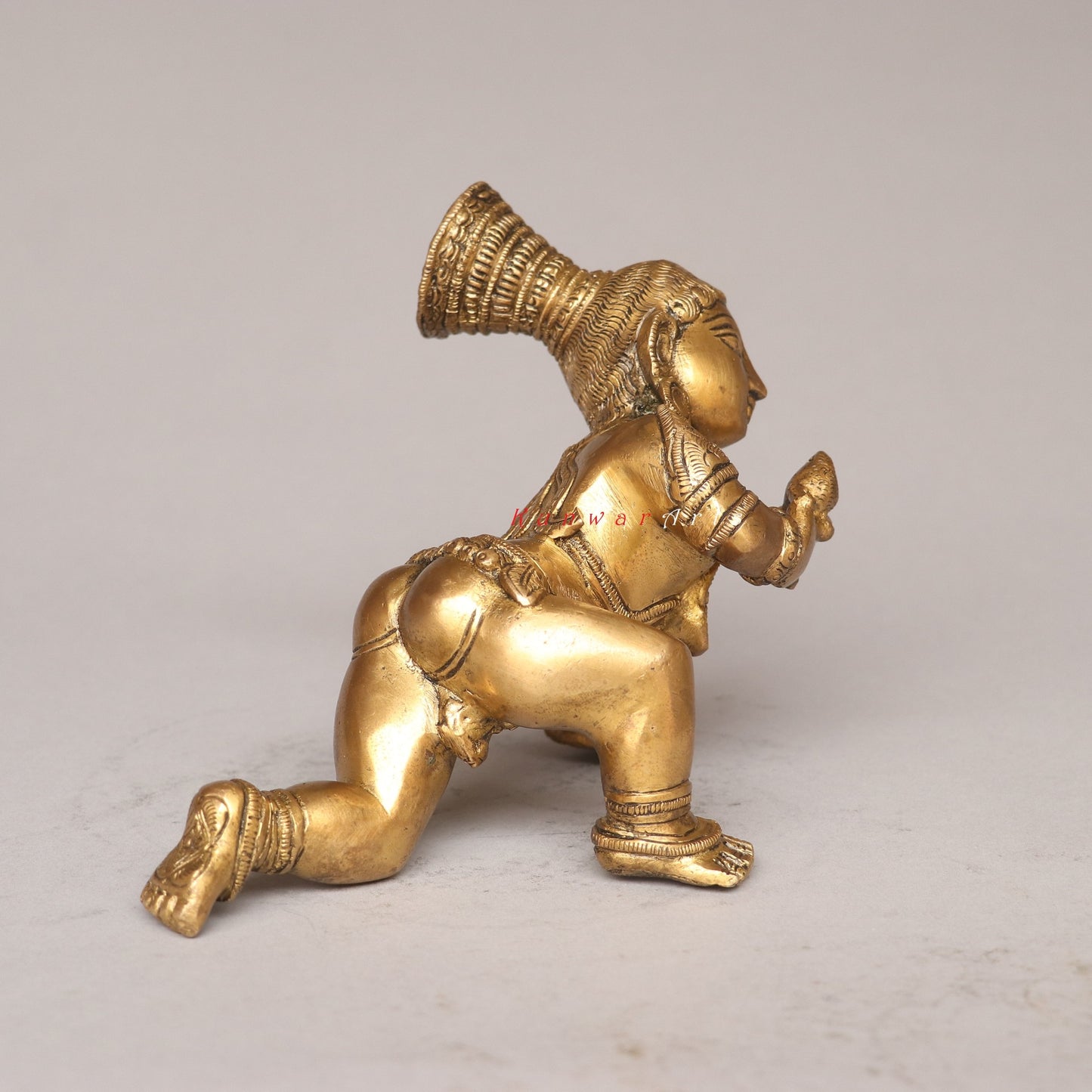 Brass Laddu Gopala Idol