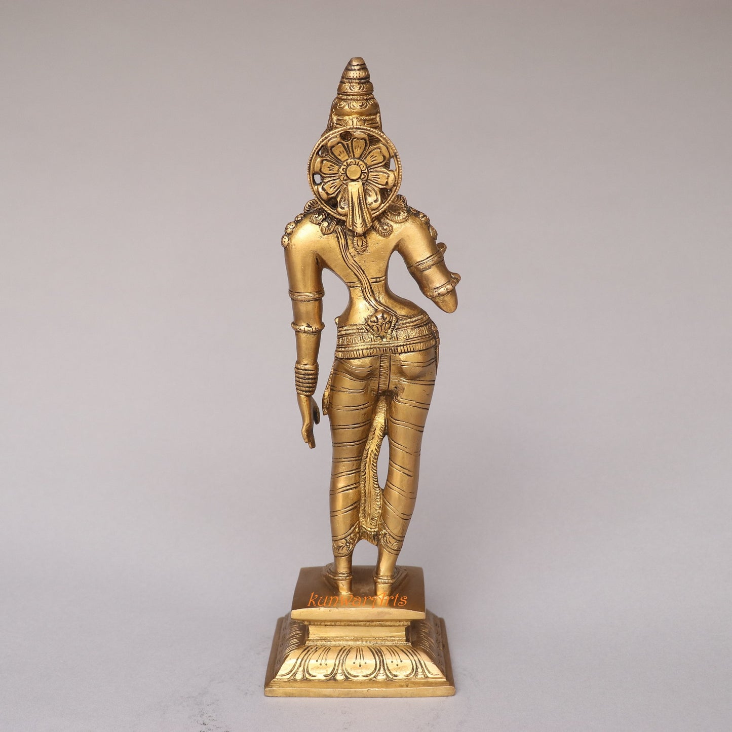 Brass Goddess Parvati Idol