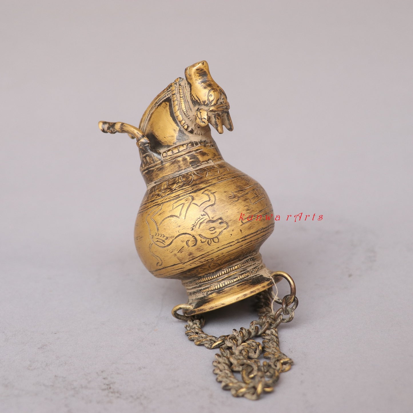 Brass Vintage Gangajali heritage and exquisite