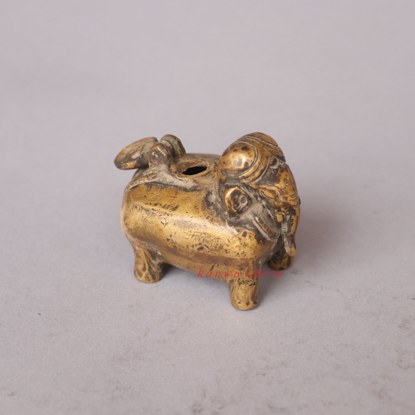 Brass Ink Pot A Nod to Tradition