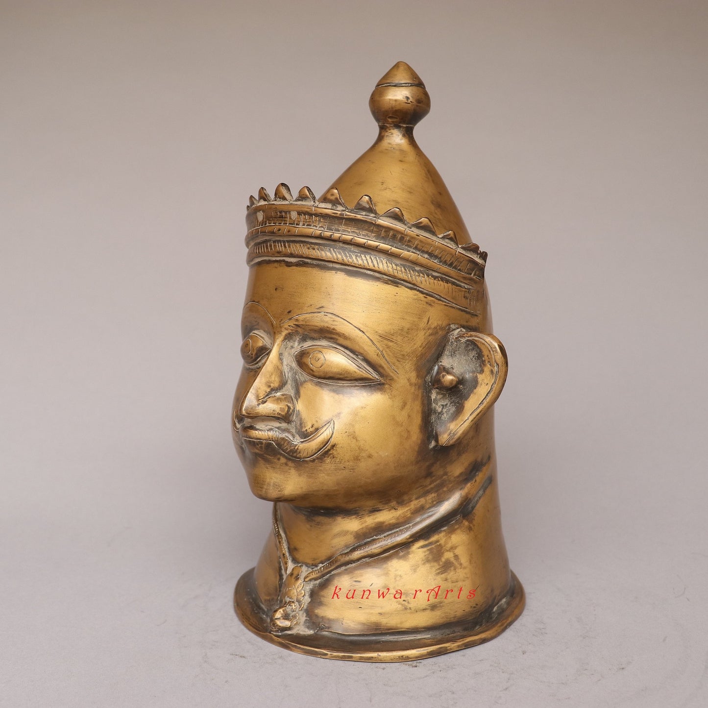 Brass Vintage Shiva Mukhalingam Head