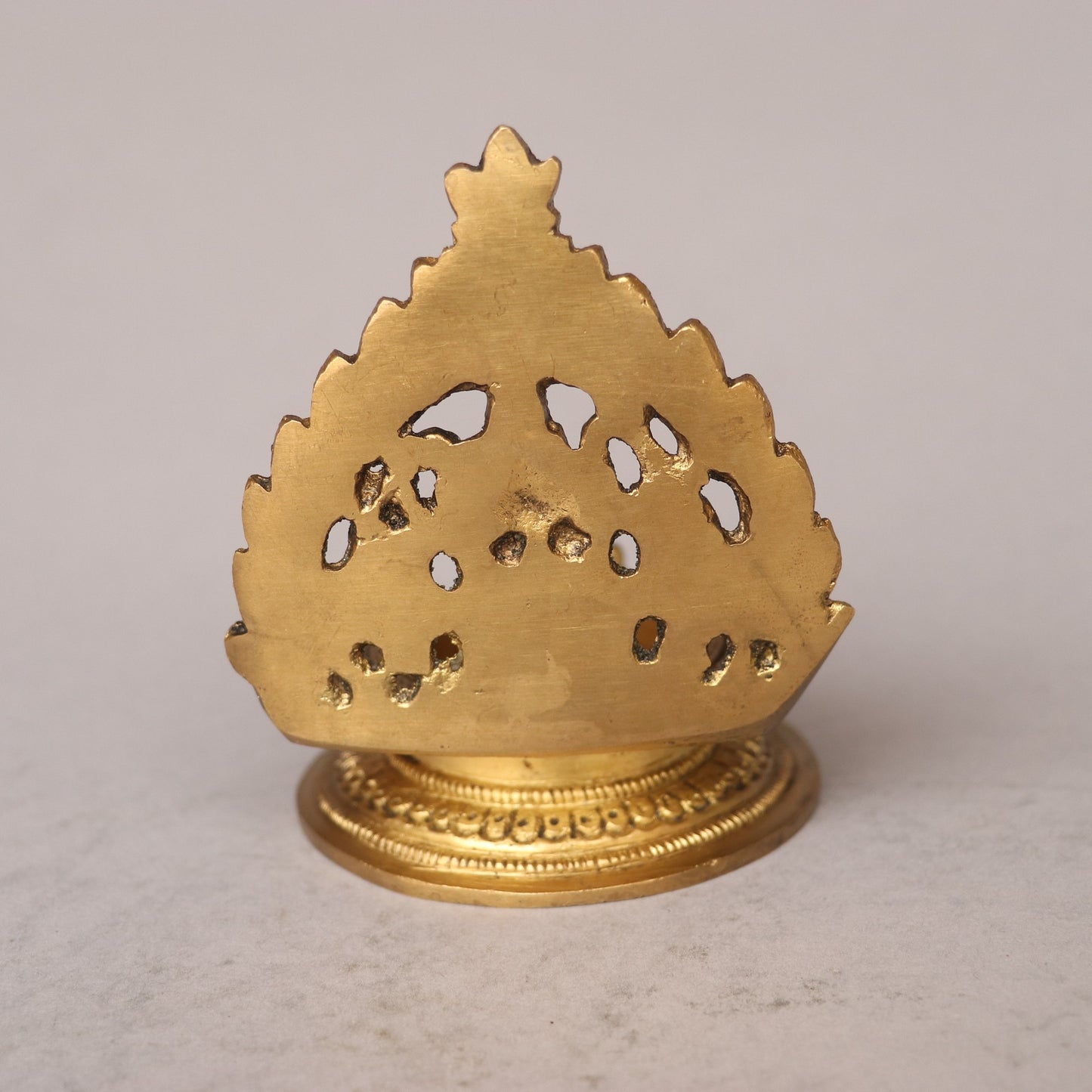 Lakshmi Oil Lamp Brass Décor Diya Figurine