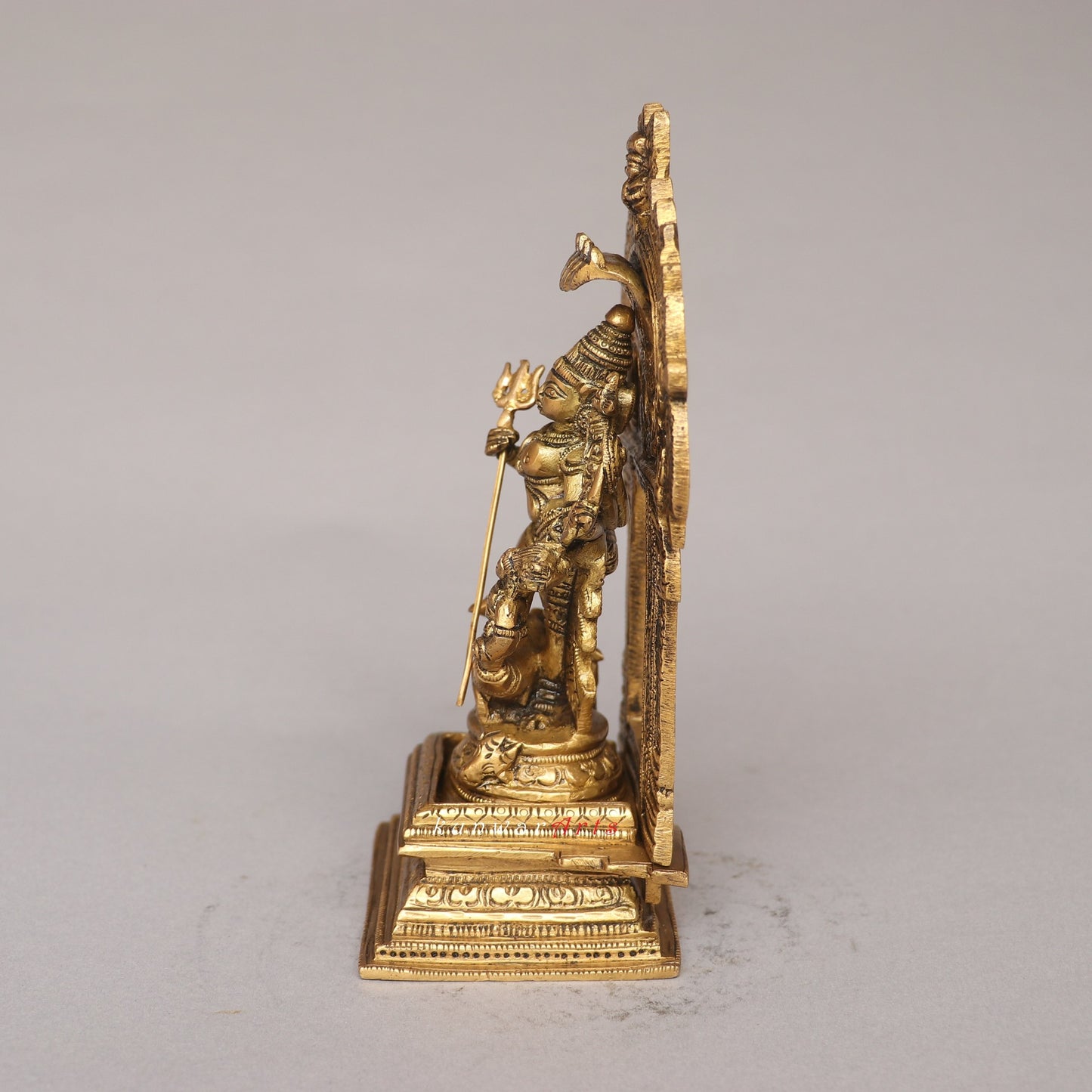 Brass Goddess Durga (Mahisasur Mardini) Idol