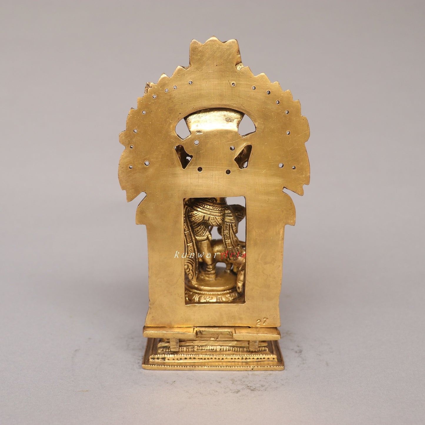 Brass Goddess Durga (Mahisasur Mardini) Idol
