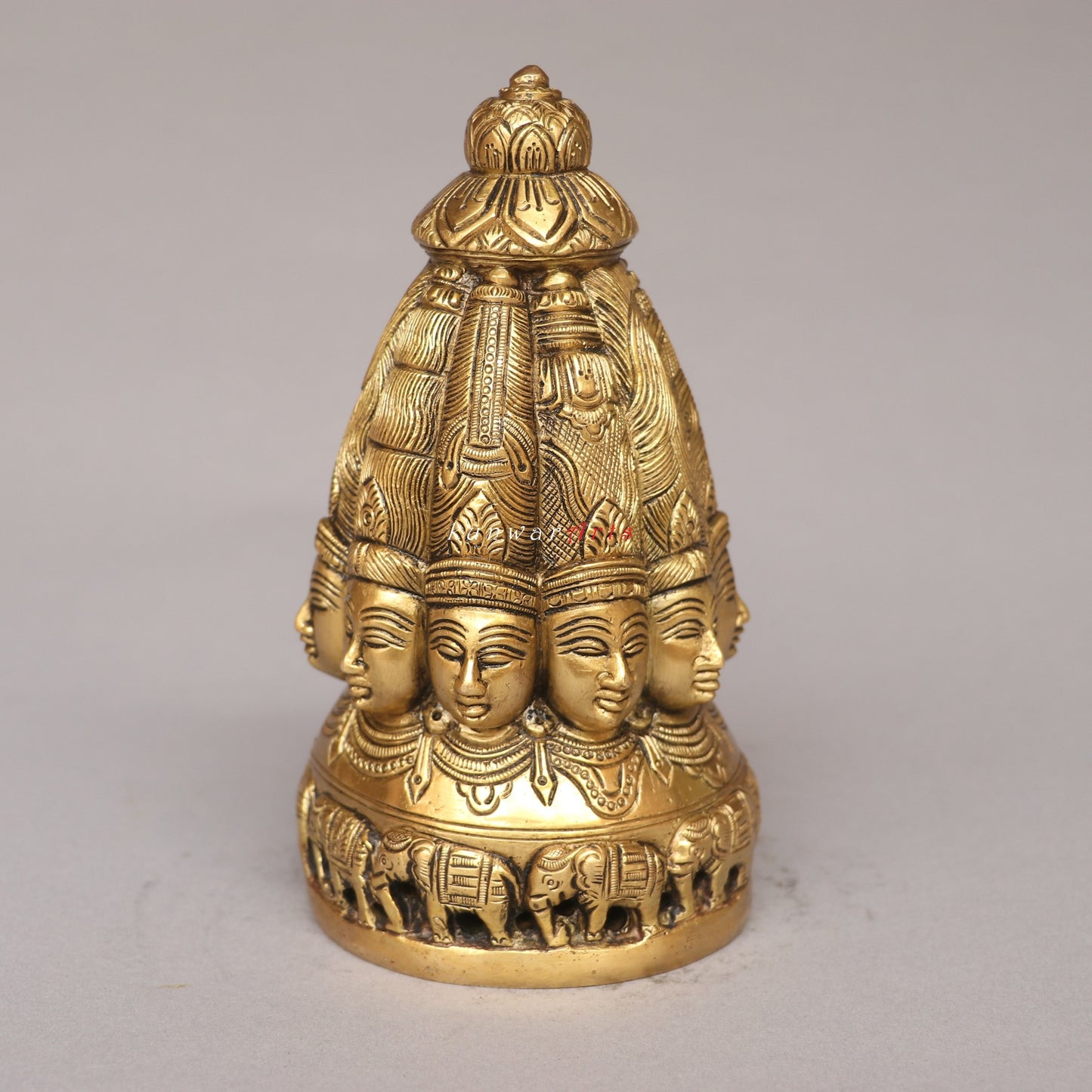Brass Sada Shiva Mukhalingam Head