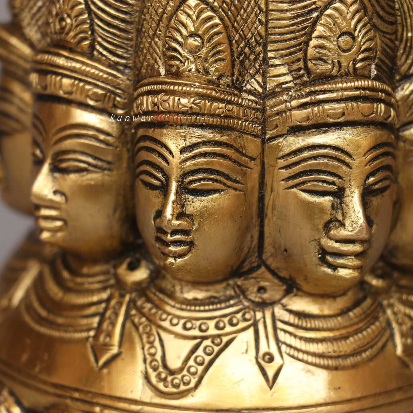 Brass Sada Shiva Mukhalingam Head
