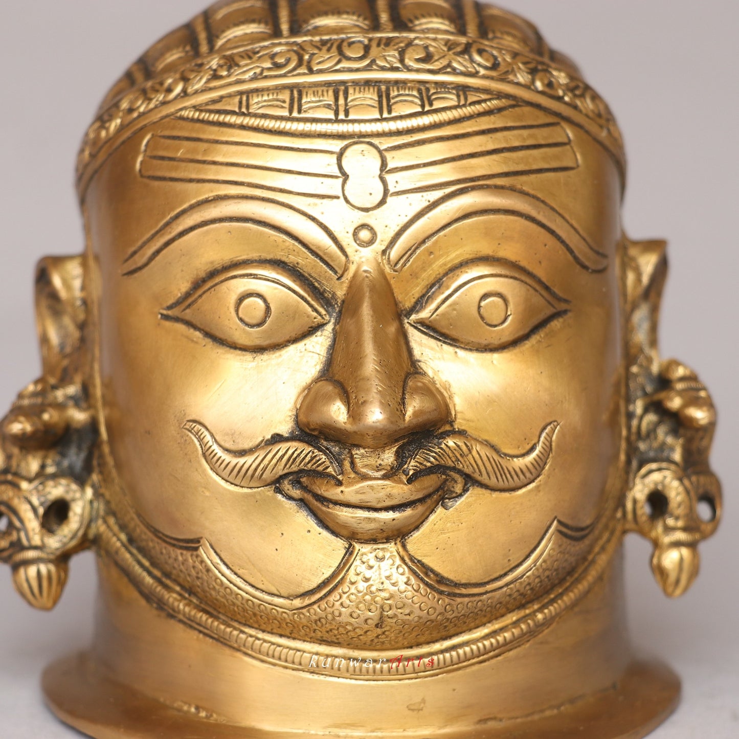 Brass Superfine Shiva Mukhalingam Head