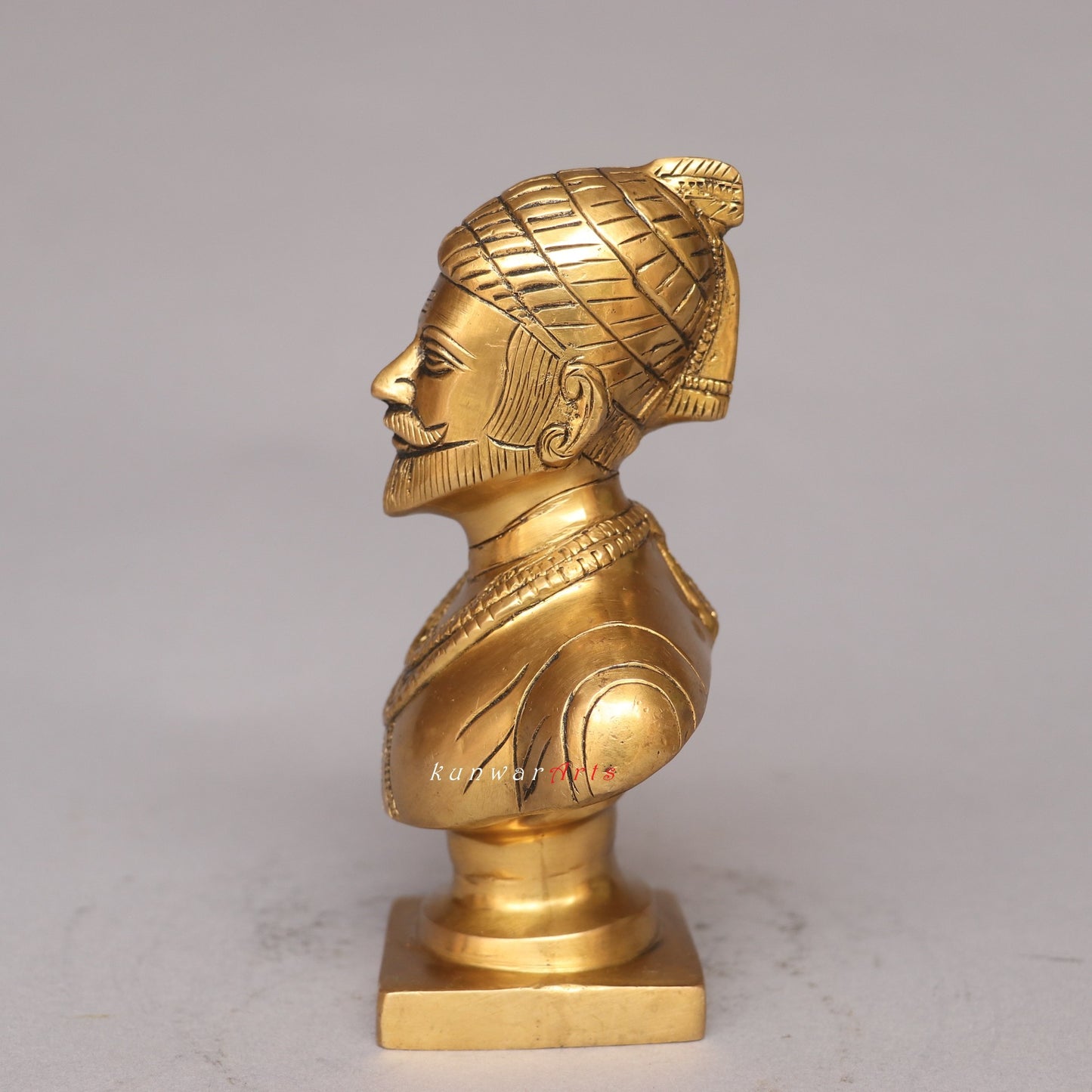 Chhatrapati Shivaji Brass Bust