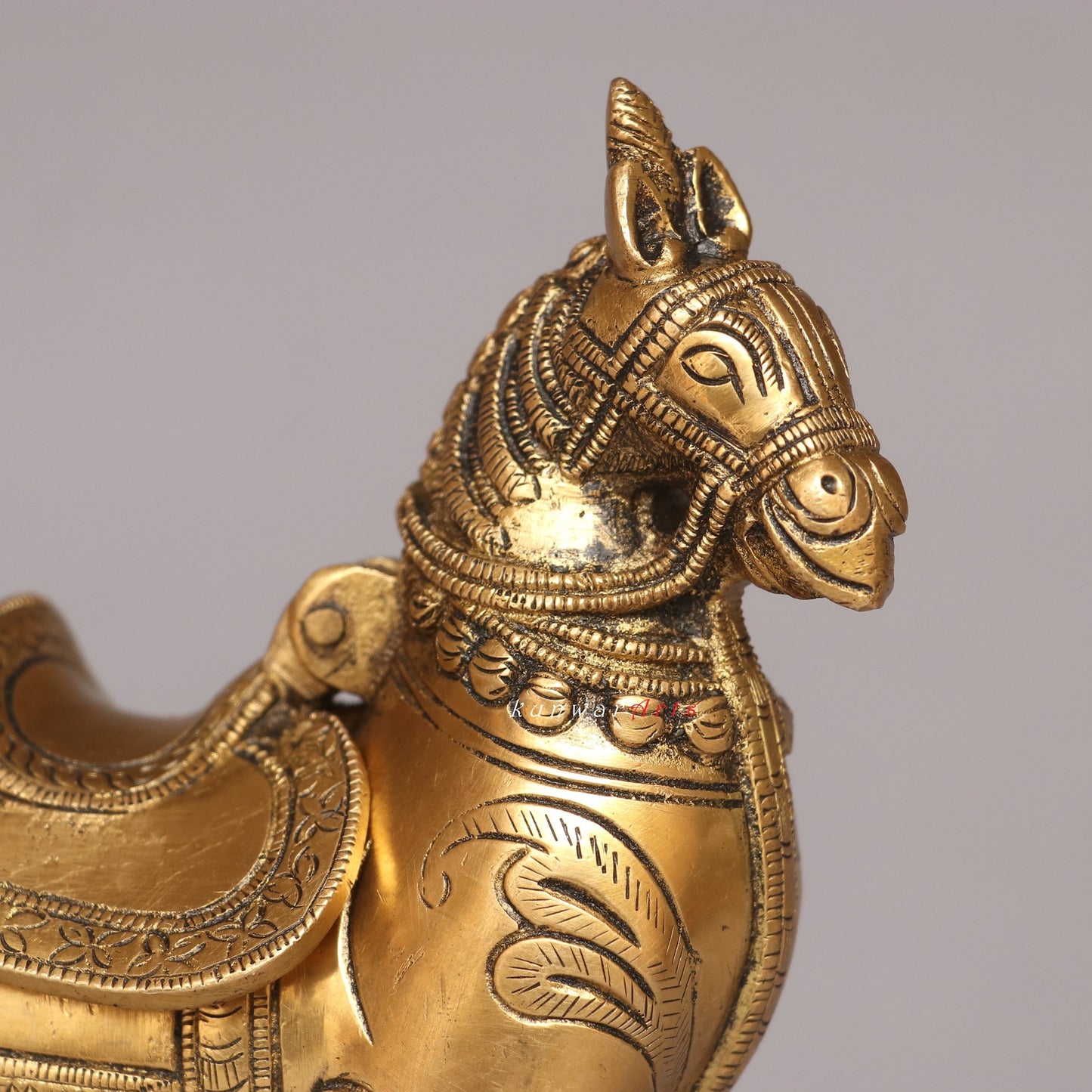 Brass Decorative Horse Cash Box Home Décor