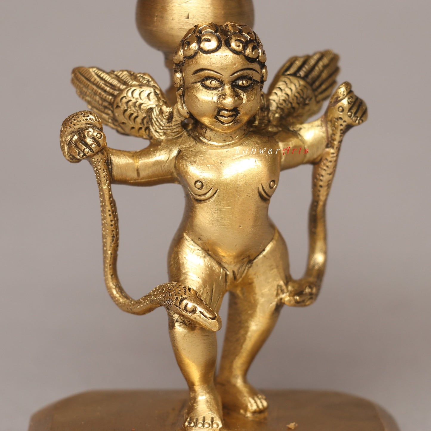 Brass Flying Angel Tealight Candle Holder