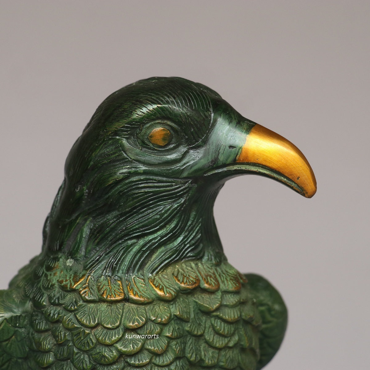 Brass Eagle Bird Figurine