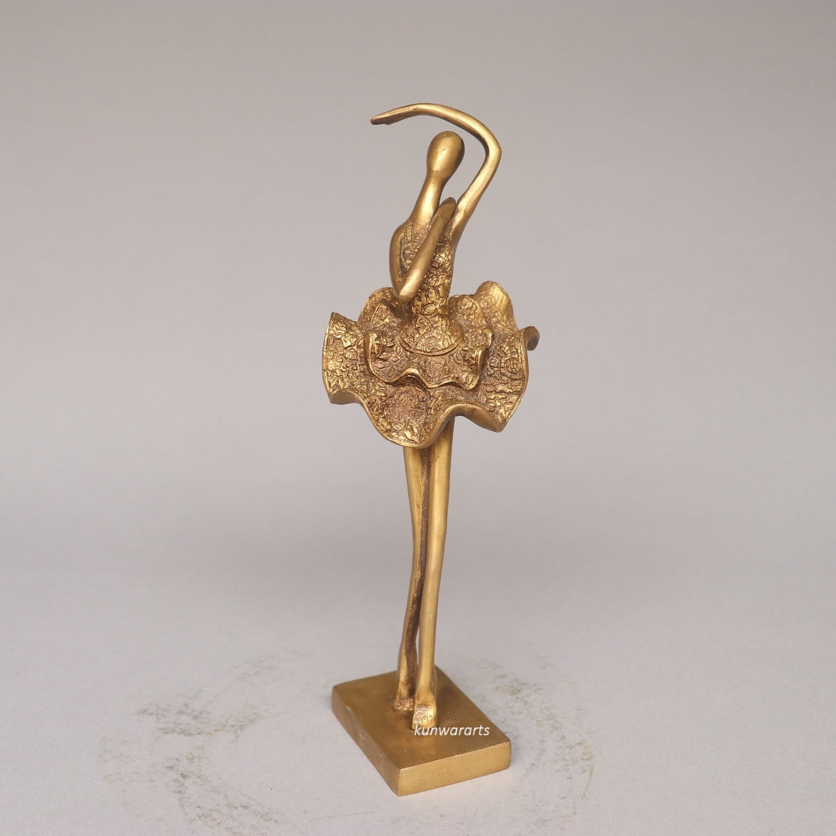 Beauty of the Brass Ballerina Sculpture