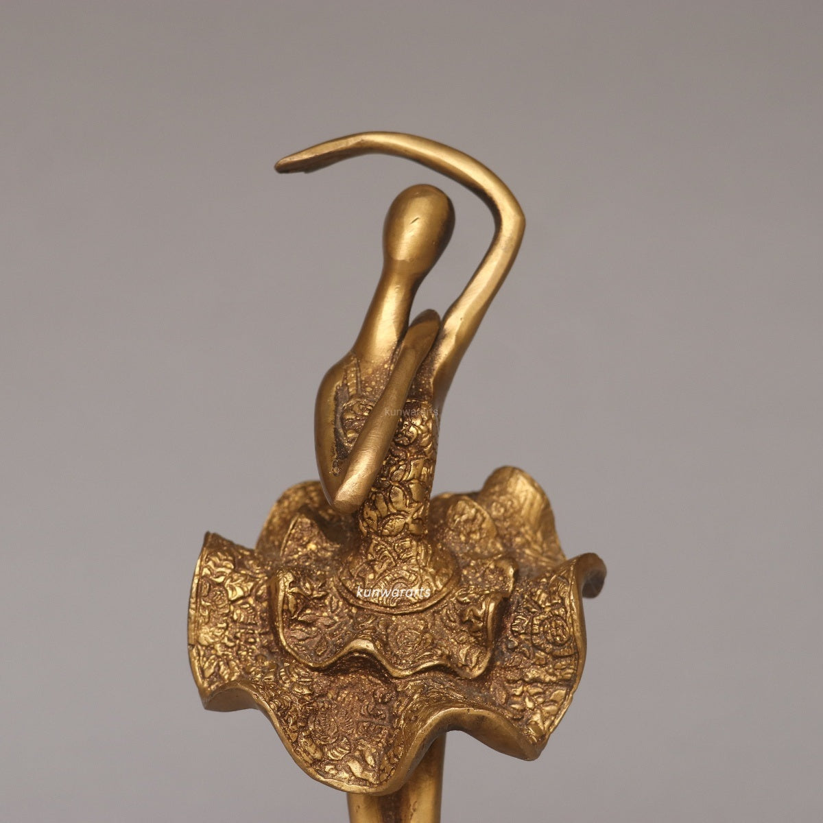 Beauty of the Brass Ballerina Sculpture