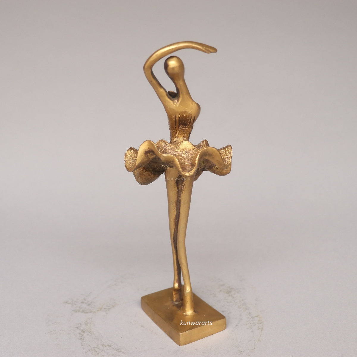 Beauty of the Brass Ballerina Sculpture