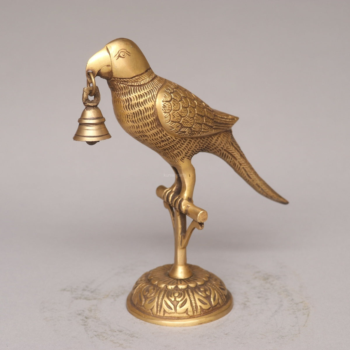 Brass Parrot Bell